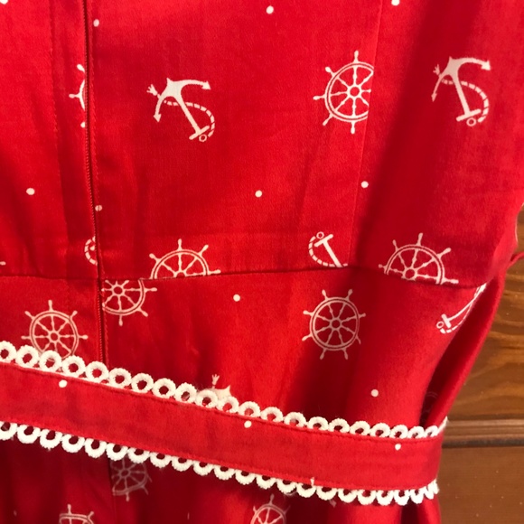 Voodoo Vixen Red Belted Dress - Picture 8 of 13